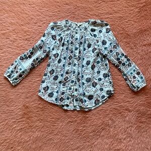 Lucky brand buttoned blouse